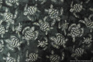 Turtle Batik Fabric Purchased June 14, 2014-Optimized
