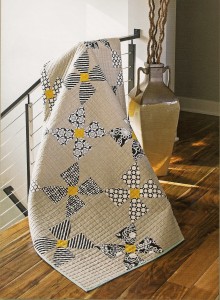 Modern Millie Quilt from the book:  Contemporary Curved Quilts