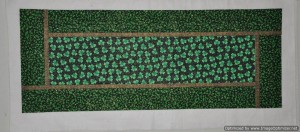 1 - St Patrick's Day Table Runner