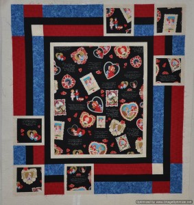 5 - Valentine's Day - this one needs quilting & binding