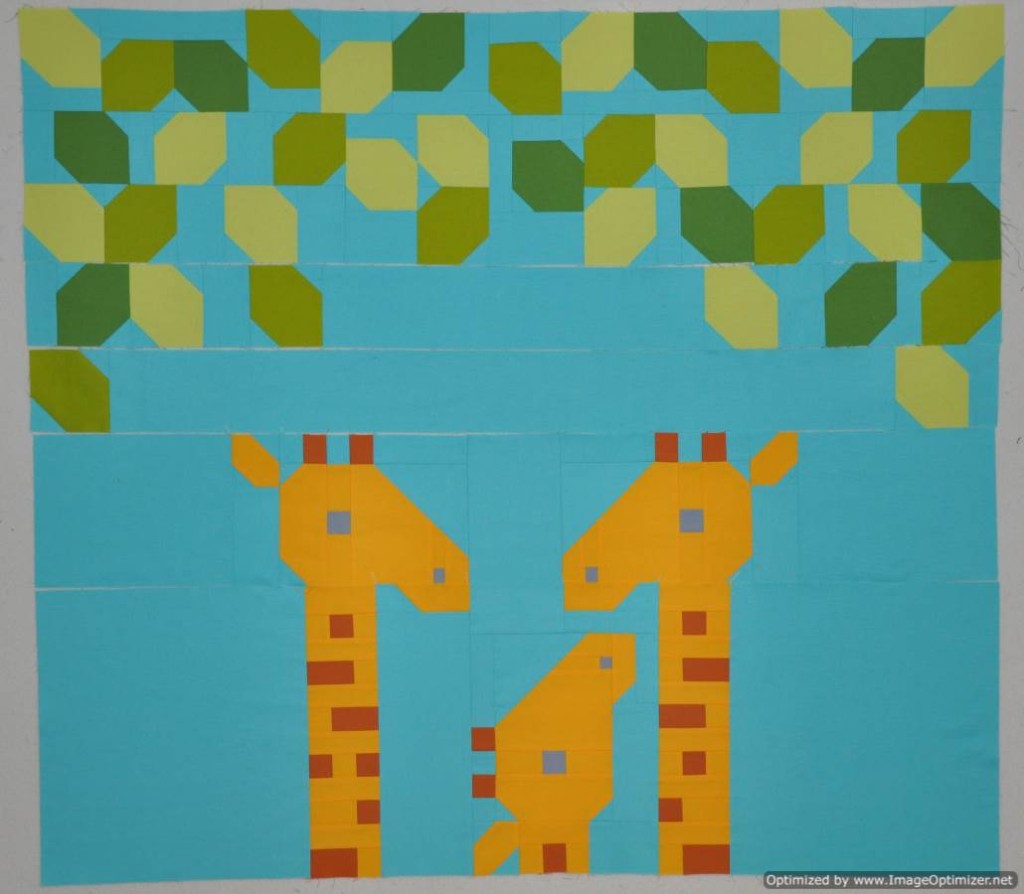 The Giraffes Have Heads Silver Thimble Quilting