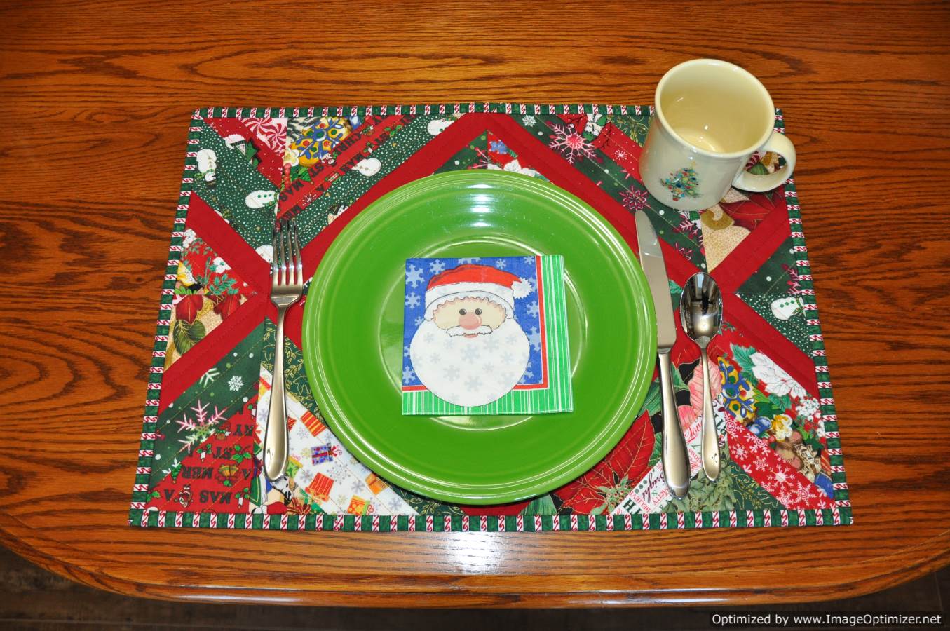 table toppers Silver Thimble Quilting